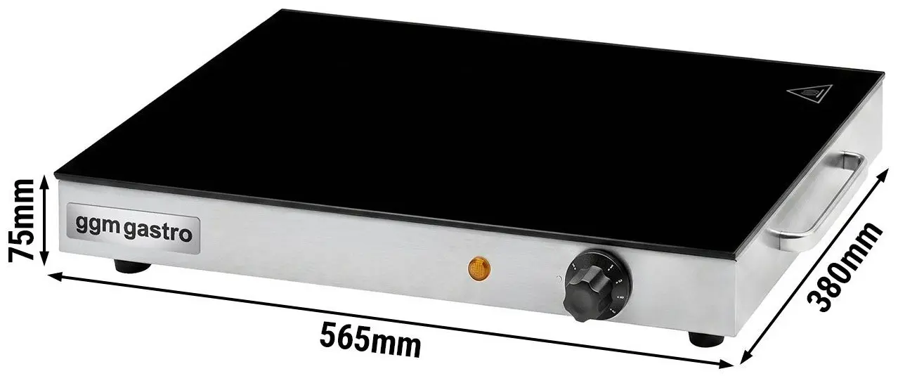 Incalzitor pentru preparate GGM Gastro WHPJ537 (Black/Inox) - 4