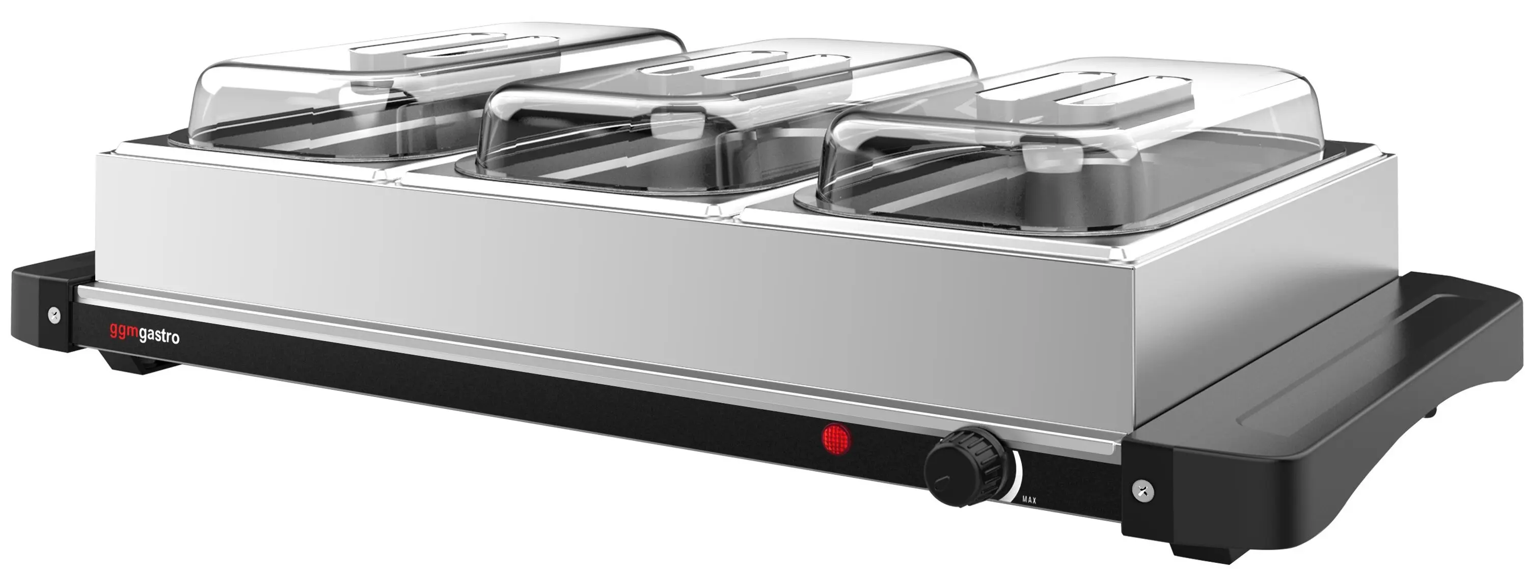 Incalzitor pentru preparate GGM Gastro WHPVGN (Inox/Black) - 3