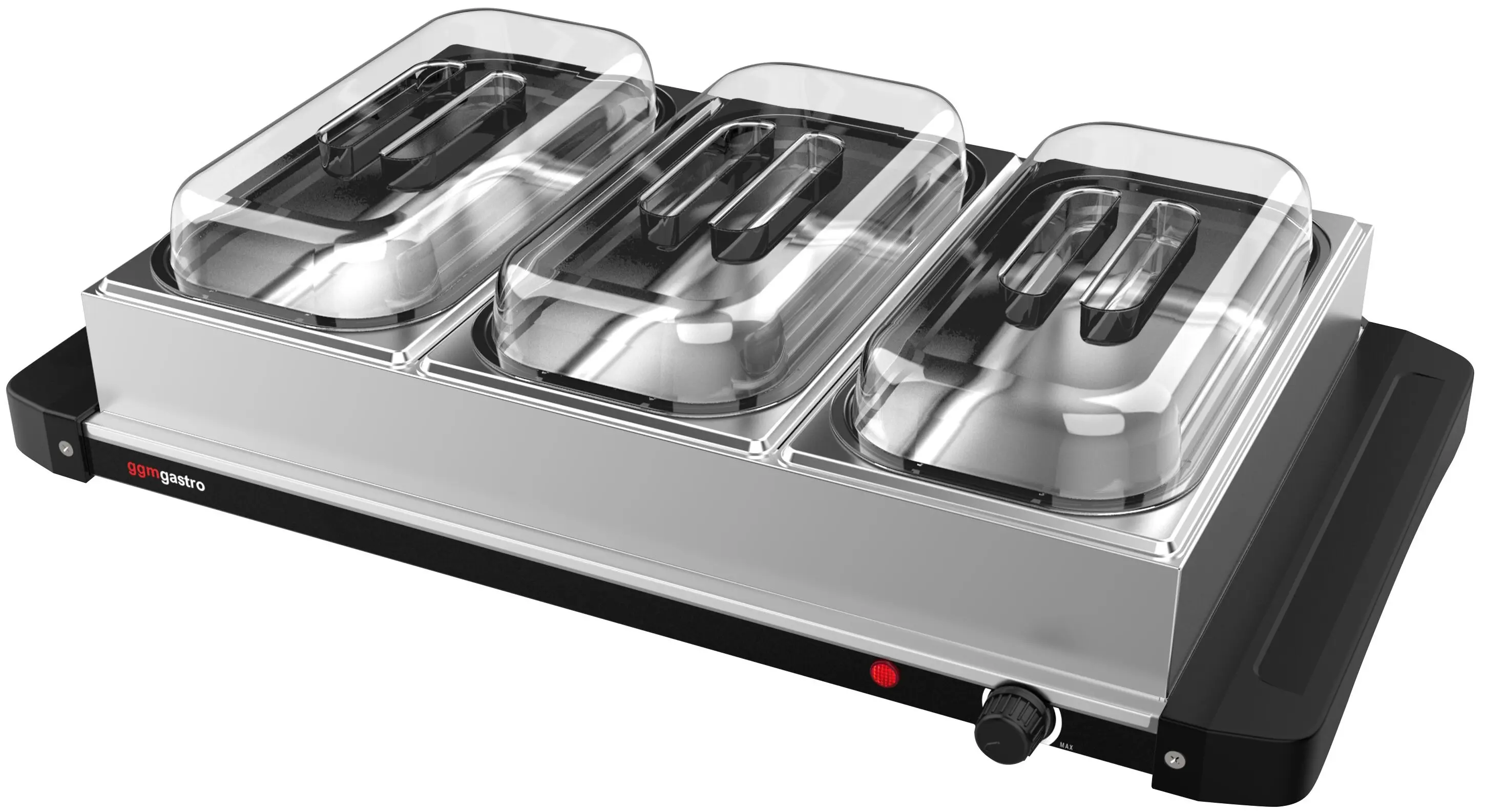 Incalzitor pentru preparate GGM Gastro WHPVGN (Inox/Black) - 4