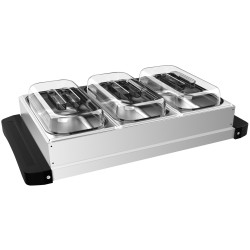 Incalzitor pentru preparate GGM Gastro WHPVGN (Inox/Black) Thumb