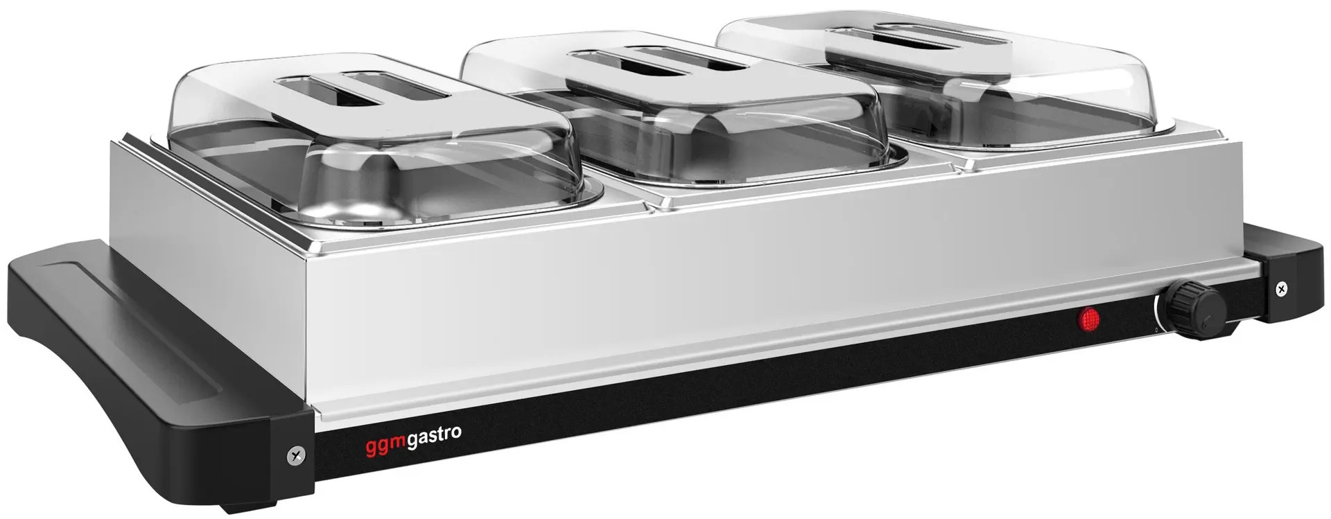 Incalzitor pentru preparate GGM Gastro WHPVGN (Inox/Black)
