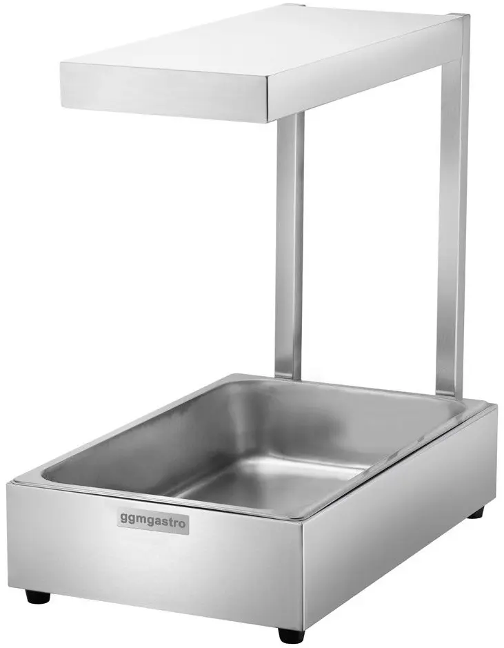 Incalzitor pentru preparate cu lampa calda GGM Gastro SPWJ11 (Inox) - 2
