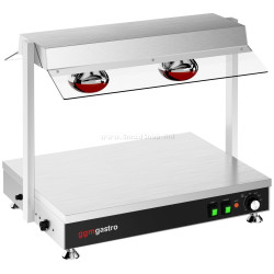 Подогреватель блюд с тепловыми лампами GGM Gastro WHPV2 (Inox/Black)