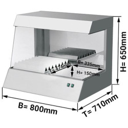 Incalzitor de cartofi prajiti GGM Gastro BWK80 (Inox) Thumb