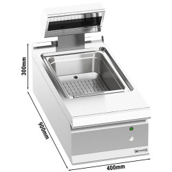Incalzitor pentru cartofi prajiti GGM Gastro EWB493 (Inox) Thumb