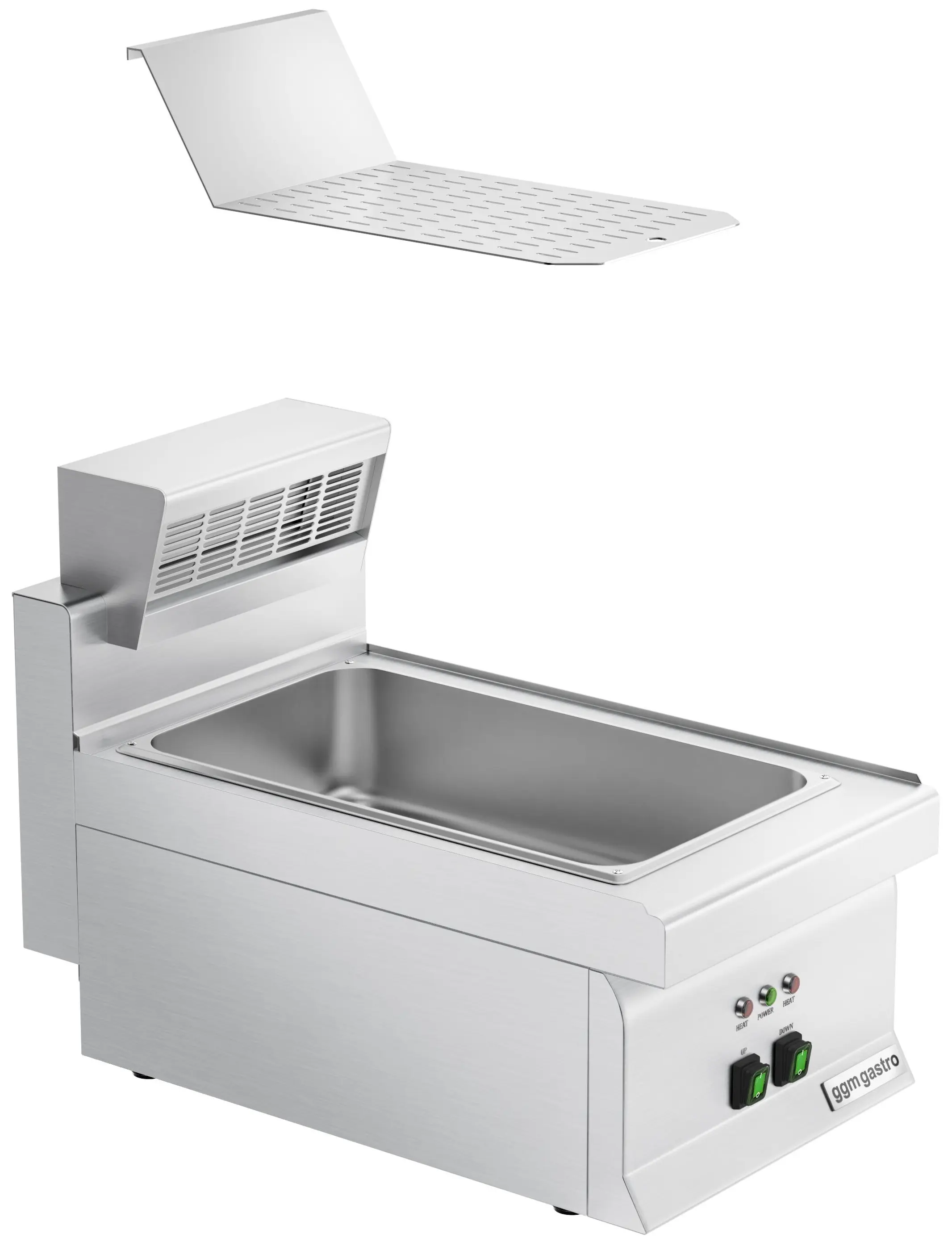 Incalzitor de cartofi prajiti GGM Gastro FWK400-EN (Inox) - 7