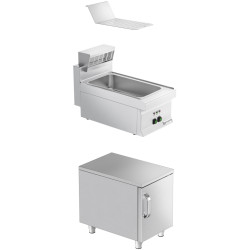 Incalzitor pentru cartofi prajiti GGM Gastro FWK400-EN#UBK400-E (Inox) Thumb