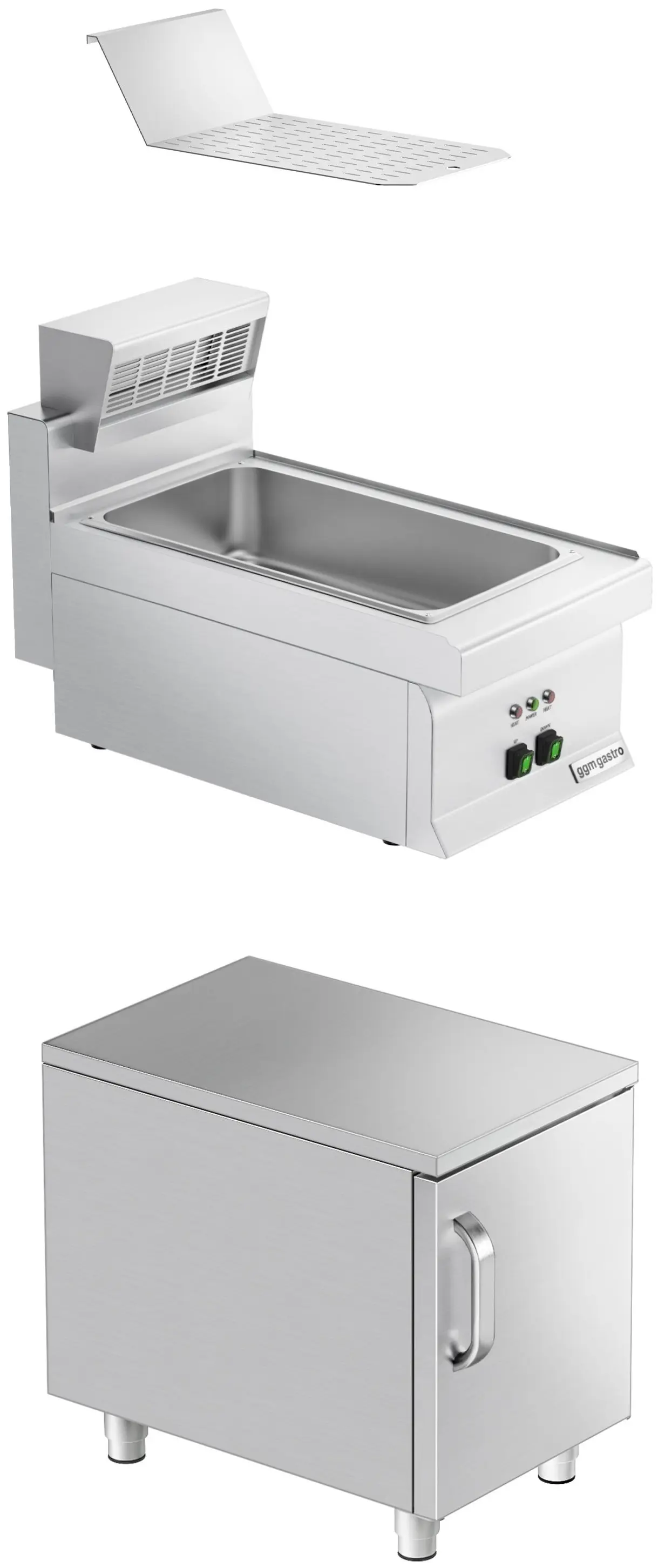 Incalzitor pentru cartofi prajiti GGM Gastro FWK400-EN#UBK400-E (Inox) - 8