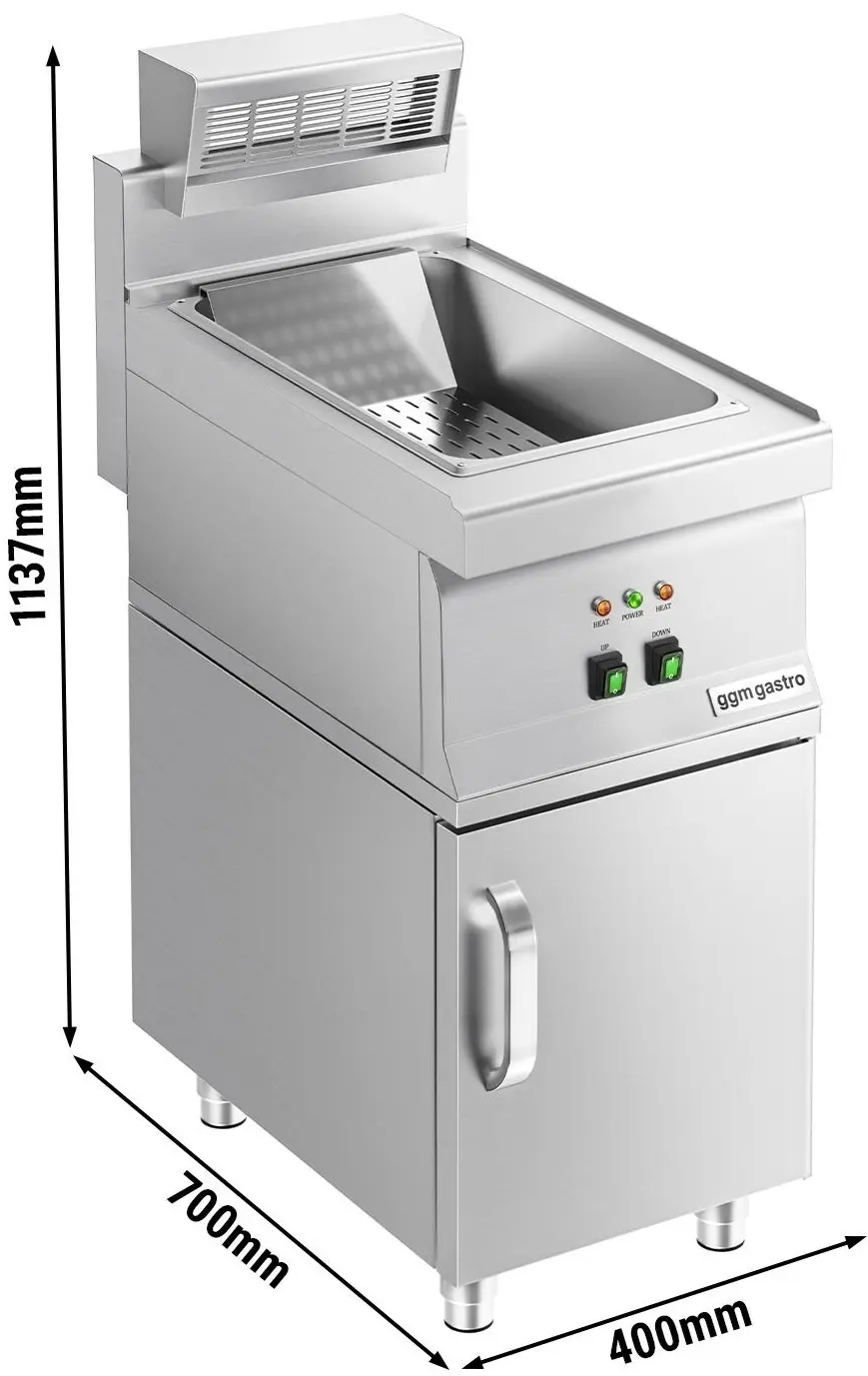 Incalzitor pentru cartofi prajiti GGM Gastro FWK400-EN#UBK400-E (Inox) - 9