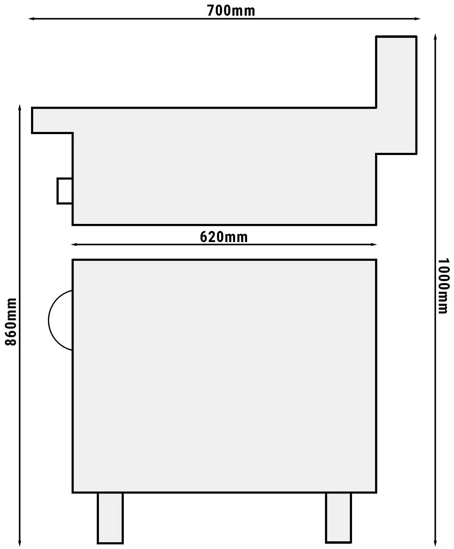 Incalzitor pentru cartofi prajiti GGM Gastro FWK400-EN#UBK400-E (Inox) - 10