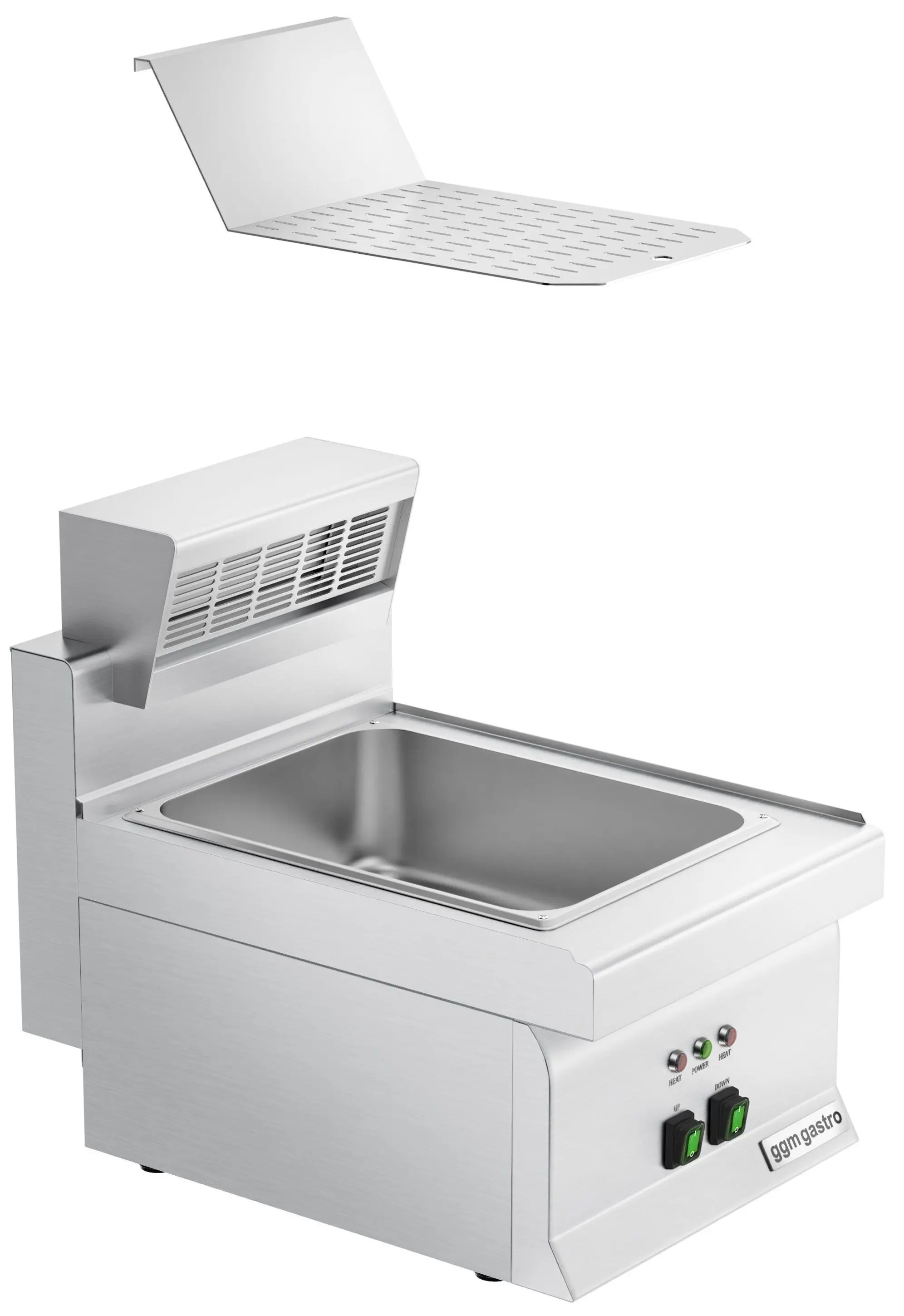 Incalzitor de cartofi prajiti GGM Gastro FWK46-E (Inox) - 7