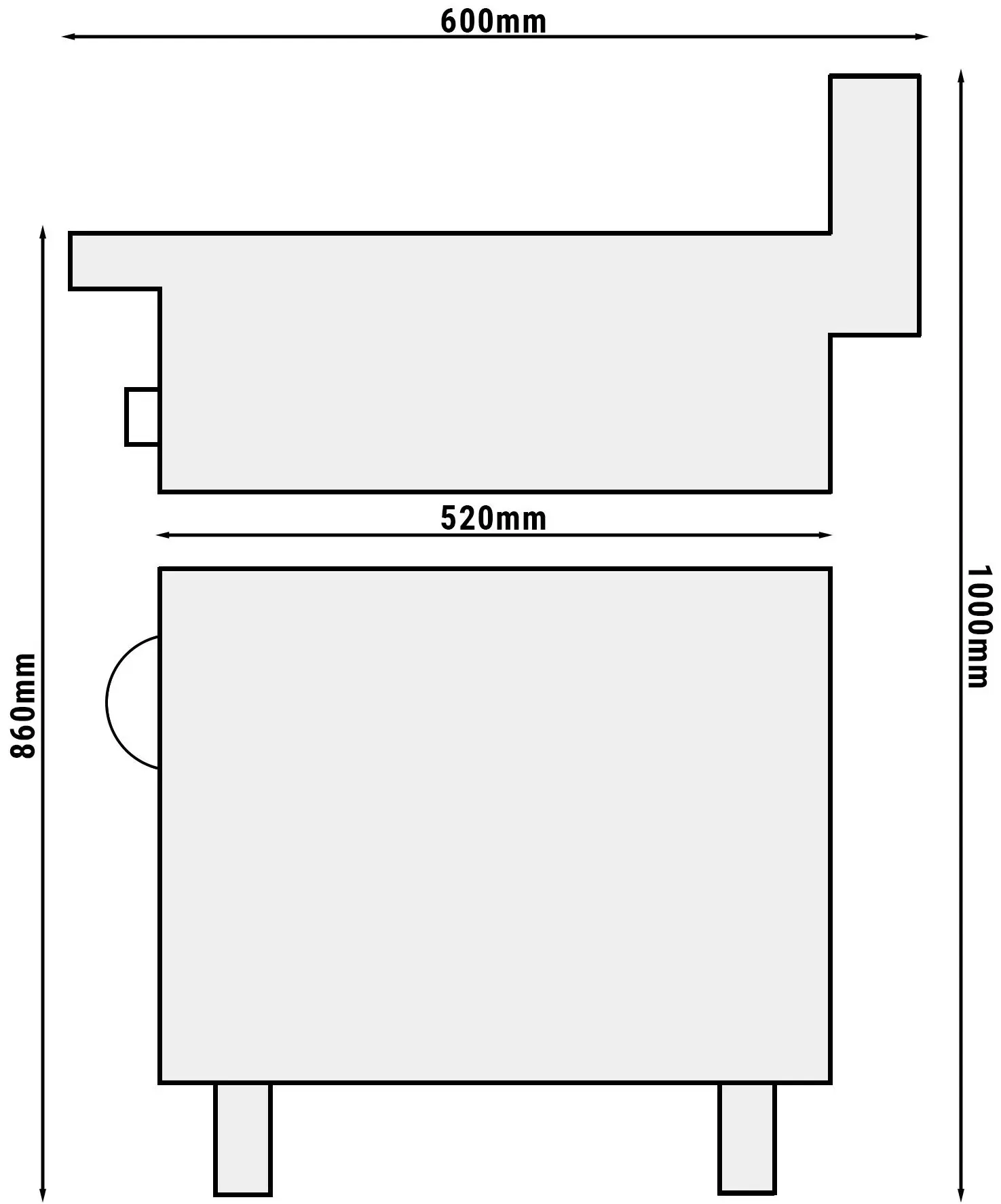 Incalzitor pentru cartofi prajiti GGM Gastro FWK46-E#UBK46-E (Inox) - 11