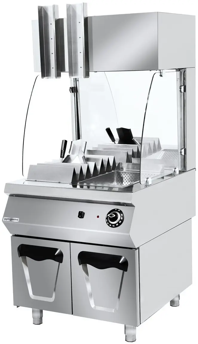 Incalzitor pentru cartofi prajiti GGM Gastro PWE4 (Inox) - 2