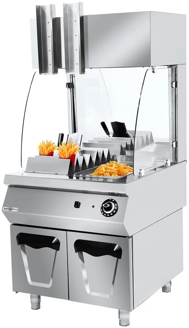 Incalzitor pentru cartofi prajiti GGM Gastro PWE4 (Inox)