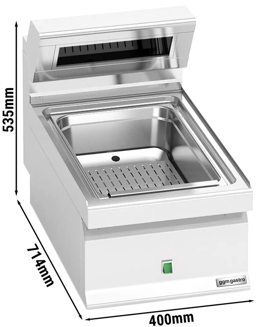 Incalzitor de cartofi prajiti GGM Gastro WB473 (Inox) - 3