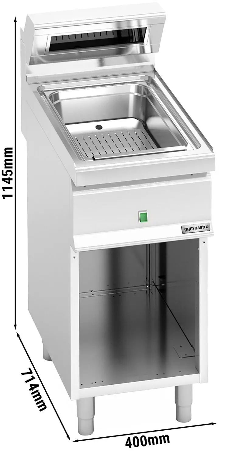 Incalzitor de cartofi prajiti GGM Gastro WB479 (Inox) - 3