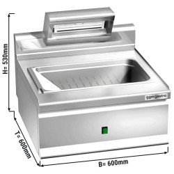 Incalzitor pentru cartofi prajiti GGM Gastro WB663 (Inox) Thumb