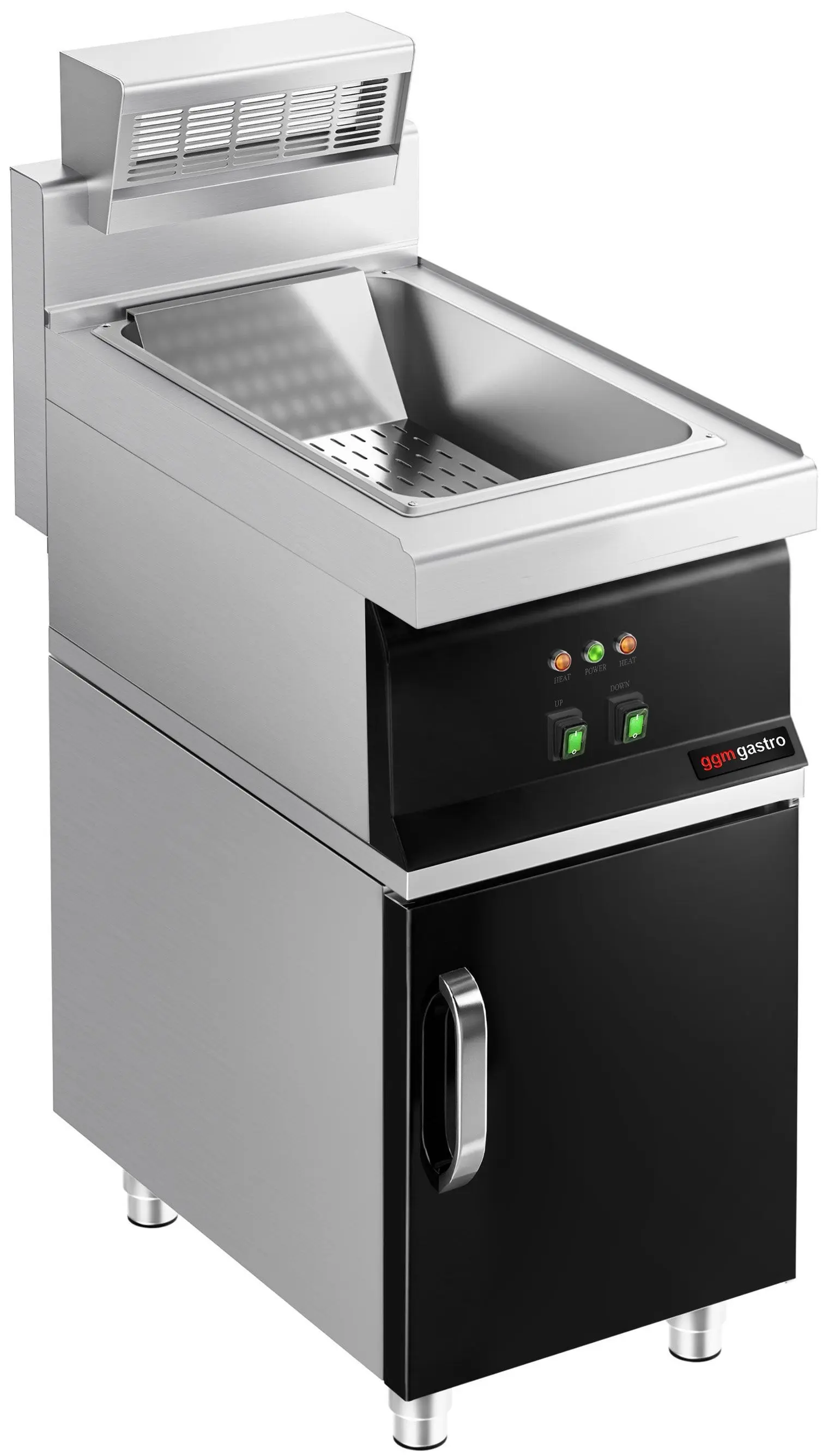 Incalzitor pentru cartofi prajiti GGM Gastro WK473#GK466T (Inox/Black) - 2