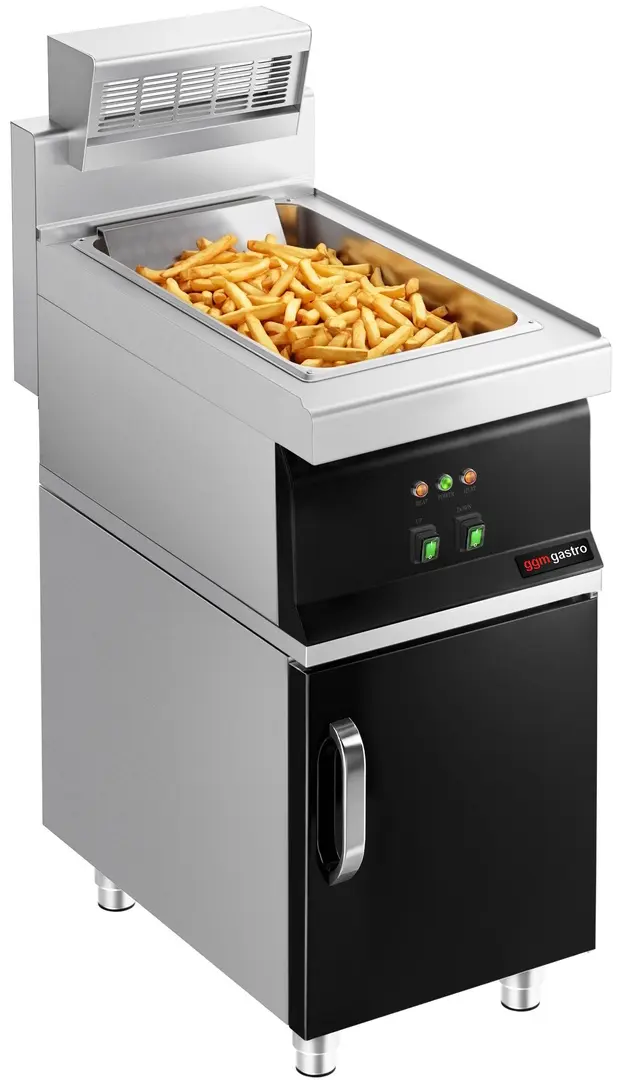 Incalzitor pentru cartofi prajiti GGM Gastro WK473#GK466T (Inox/Black)