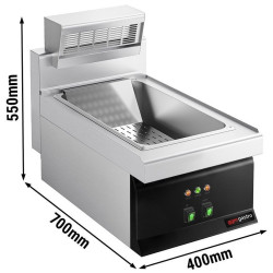 Incalzitor de cartofi prajiti GGM Gastro WK473 (Inox/Black) Thumb