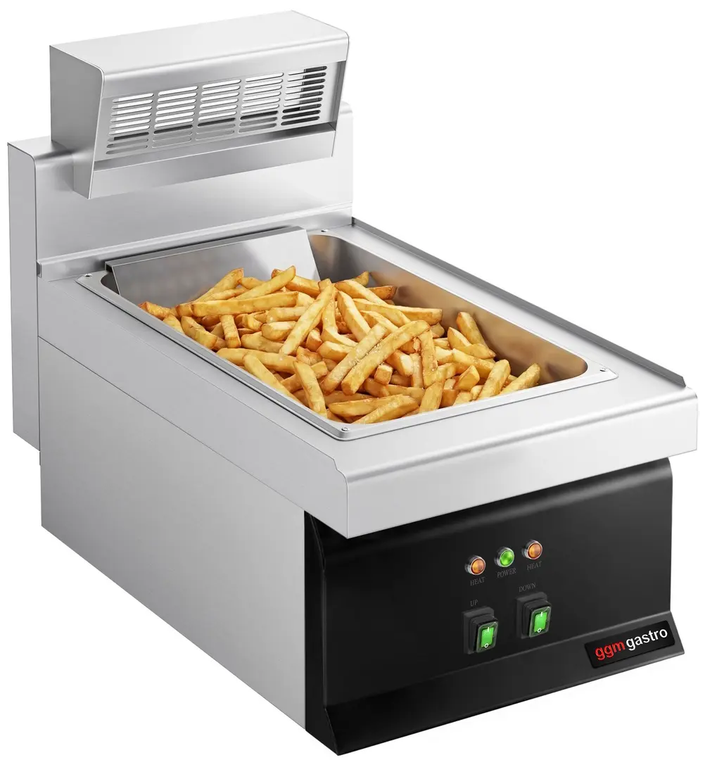 Incalzitor de cartofi prajiti GGM Gastro WK473 (Inox/Black)