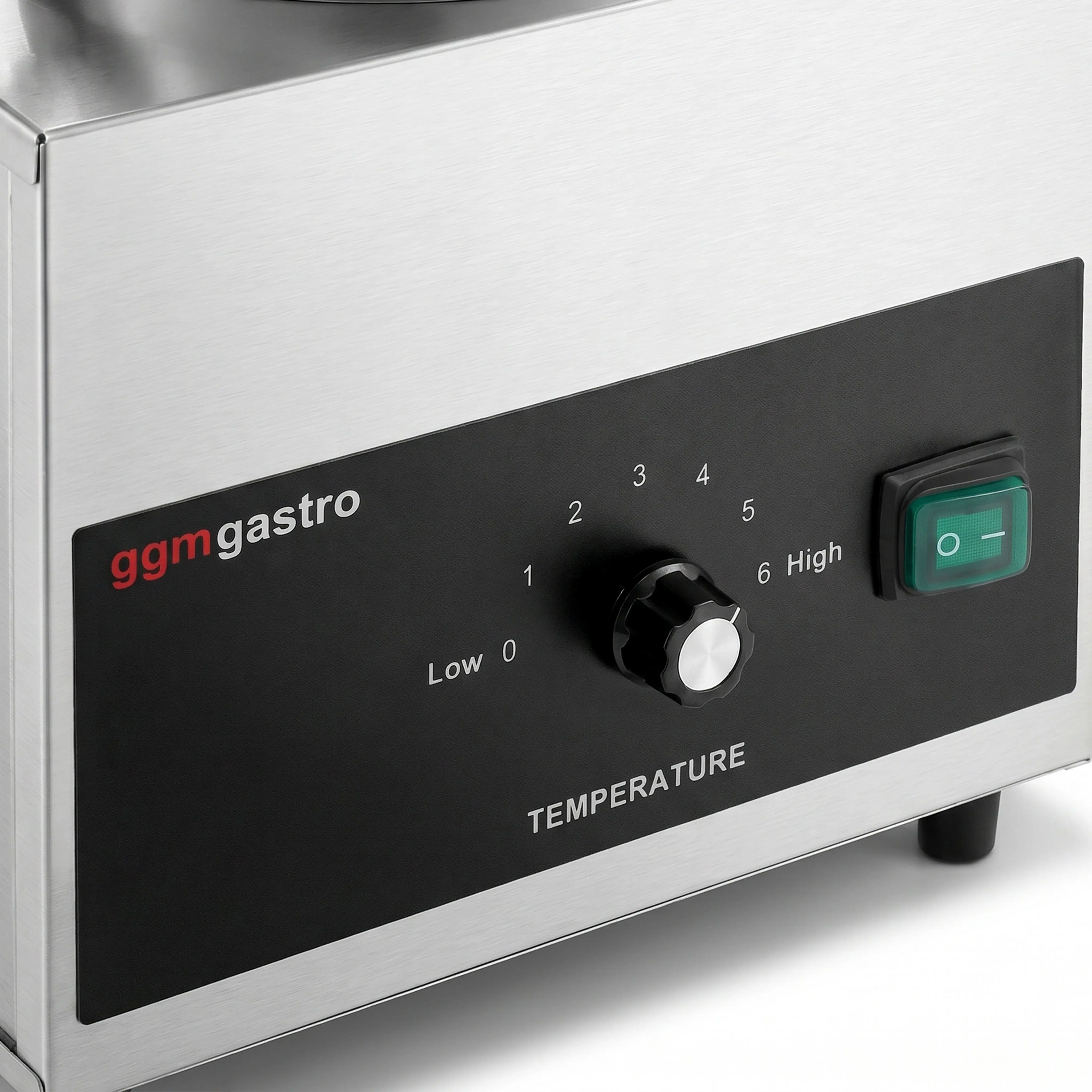 Подогреватель соуса GGM Gastro KWFR (Inox/Black) - 4