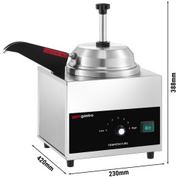 Подогреватель соуса GGM Gastro KWFR (Inox/Black) Thumb