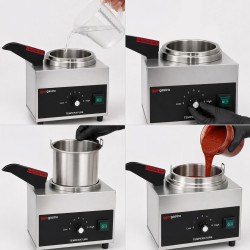 Подогреватель соуса GGM Gastro KWFR (Inox/Black) Thumb