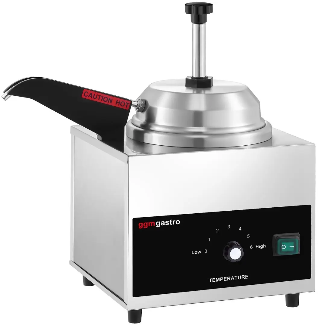 Подогреватель соуса GGM Gastro KWFR (Inox/Black)