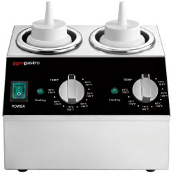 Подогреватель соусов GGM Gastro SSPFR2 (Inox/Black) Thumb