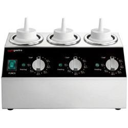 Incalzitor de sosuri GGM Gastro SSPFR3 (Inox/Black) Thumb
