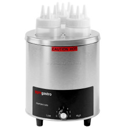 Подогреватель соусов GGM Gastro SWF3 (Inox/Black)