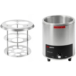 Incalzitor de sosuri GGM Gastro SWF3 (Inox/Black) Thumb