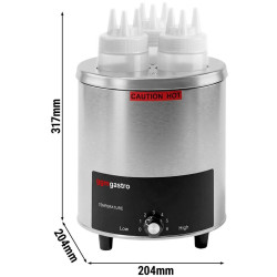 Incalzitor de sosuri GGM Gastro SWF3 (Inox/Black) Thumb