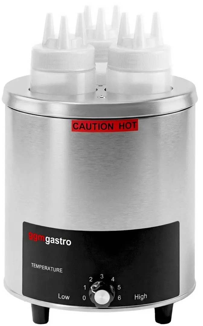 Incalzitor de sosuri GGM Gastro SWF3 (Inox/Black)