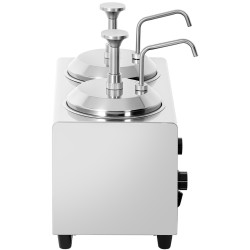 Incalzitor de sosuri cu dozator GGM Gastro SWM2 (Inox/Black) Thumb