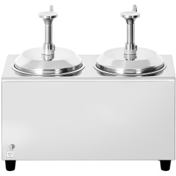 Incalzitor de sosuri cu dozator GGM Gastro SWM2 (Inox/Black) Thumb