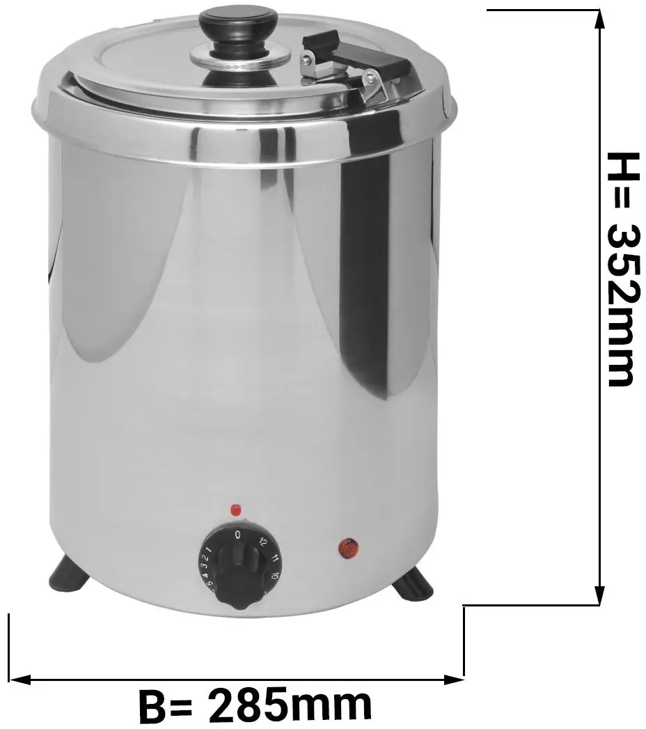 Incalzitor de supa GGM Gastro SWH57E (Inox) - 2