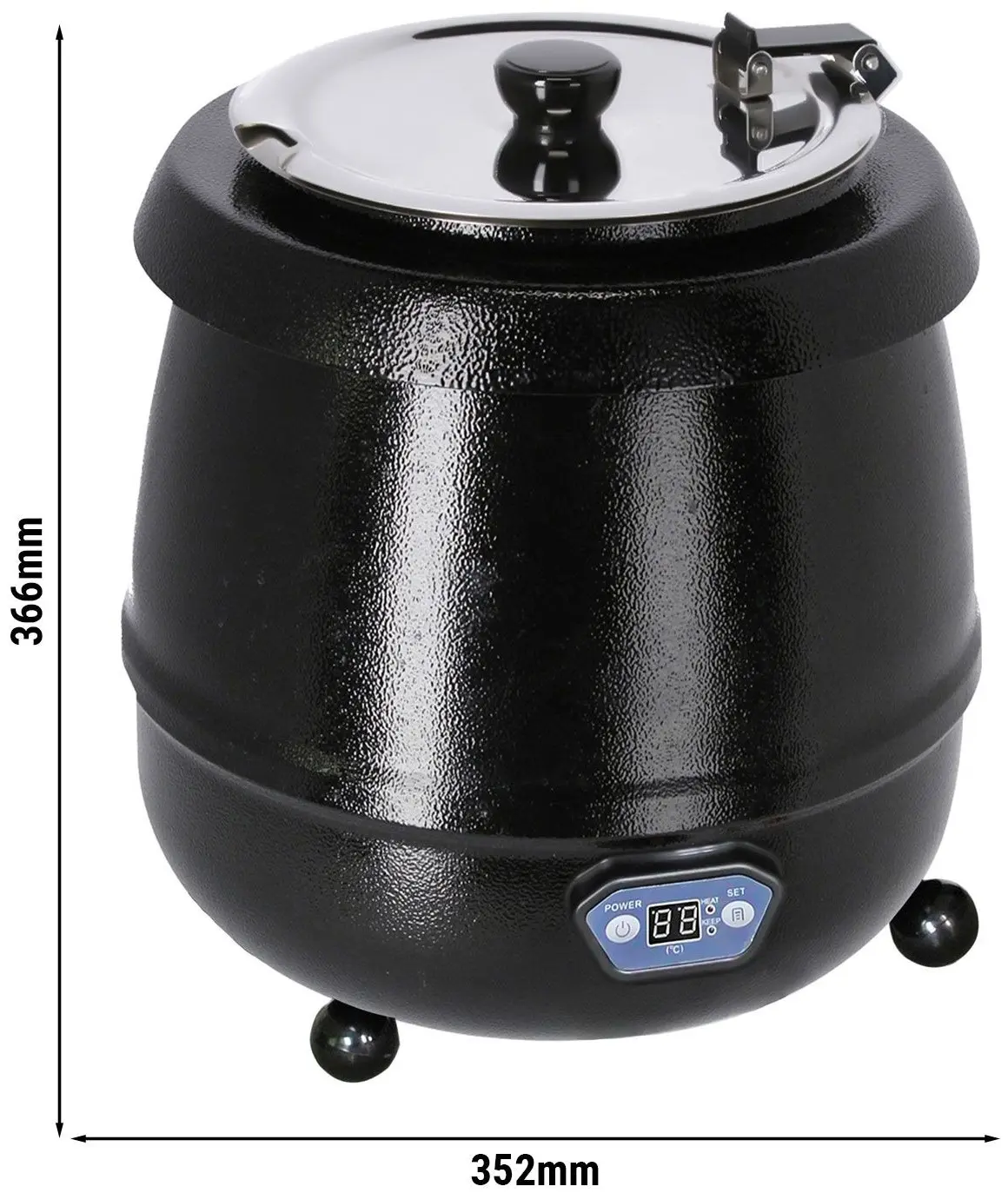 Incalzitor de supa GGM Gastro SWH9SD (Black) - 6