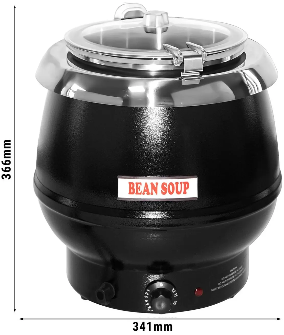 Incalzitor de supa GGM Gastro SWSH10 (Black) - 4
