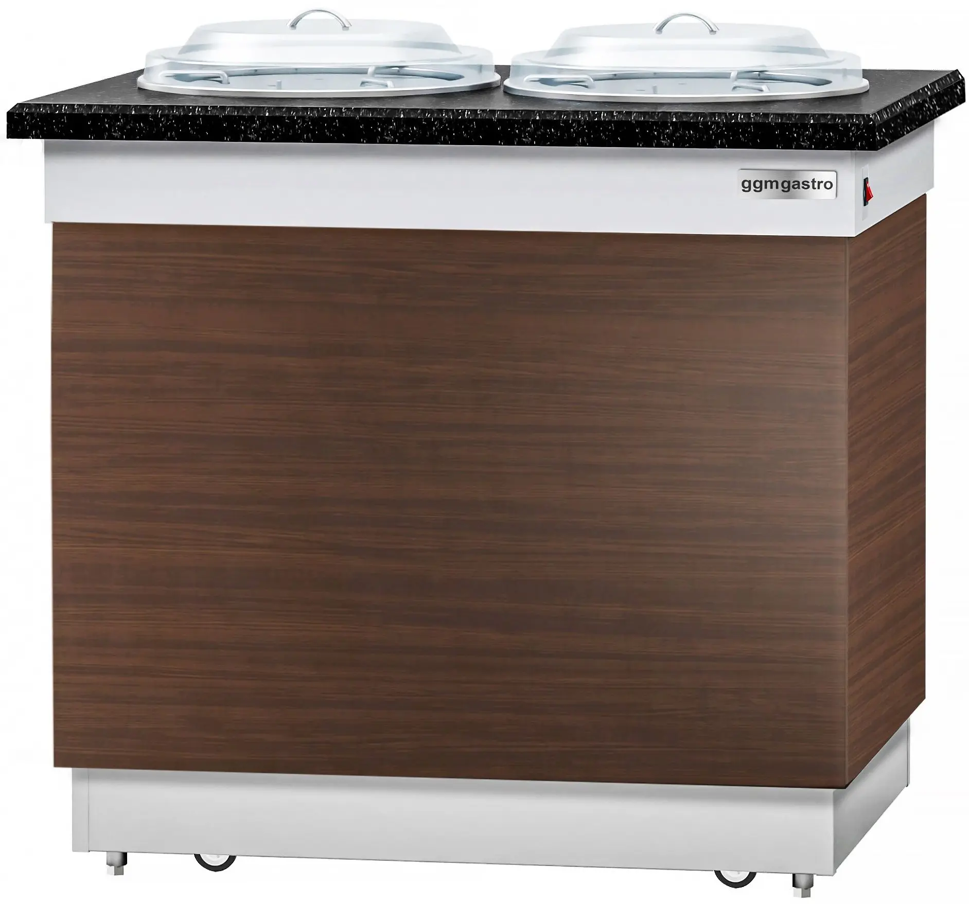 Incalzitor de farfurii GGM Gastro Dublin TSBIN719 (Brown/Black) - 3