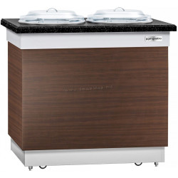 Подогреватель тарелок GGM Gastro Dublin TSBIN719 (Brown/Black)