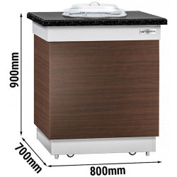 Подогреватель тарелок GGM Gastro Dublin TSBIN789 (Brown/Black) Thumb