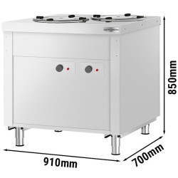 Incalzitor de farfurii GGM Gastro Kopenhagen BVI800-TB-N (Inox) Thumb