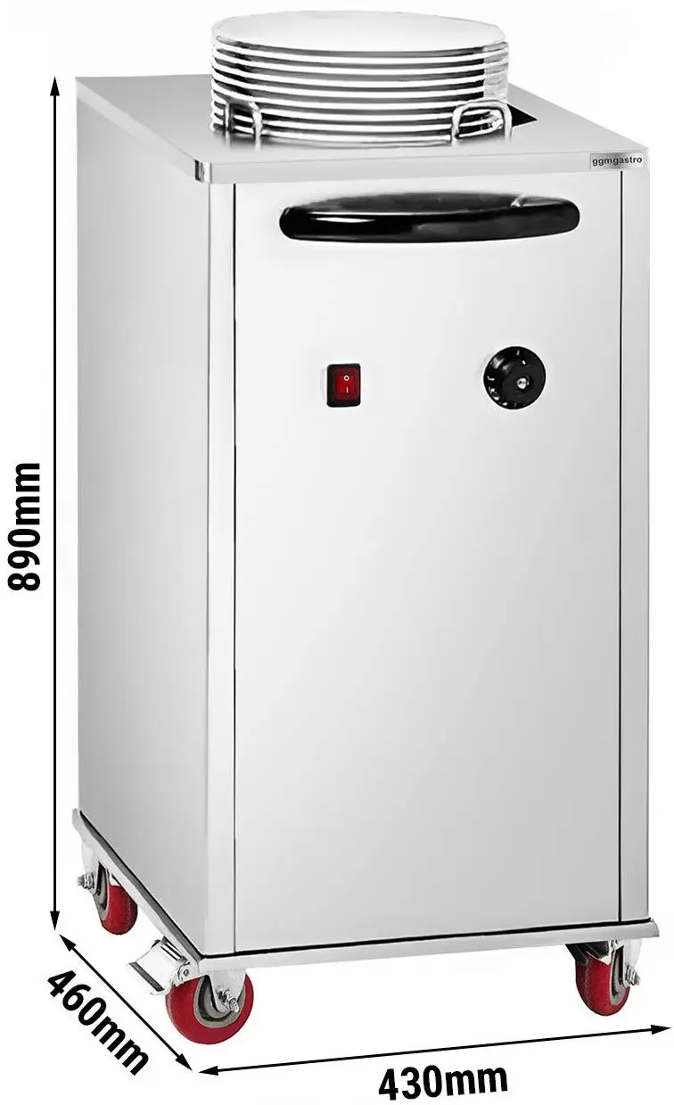 Подогреватель тарелок GGM Gastro TWHB40 (Inox) - 6
