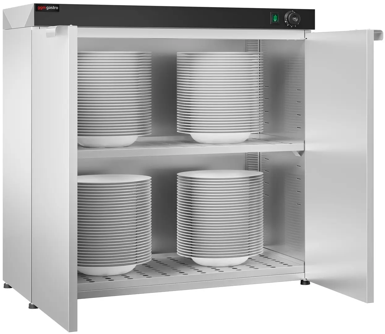 Incalzitor de farfurii GGM Gastro TWK120 (Inox/Black)