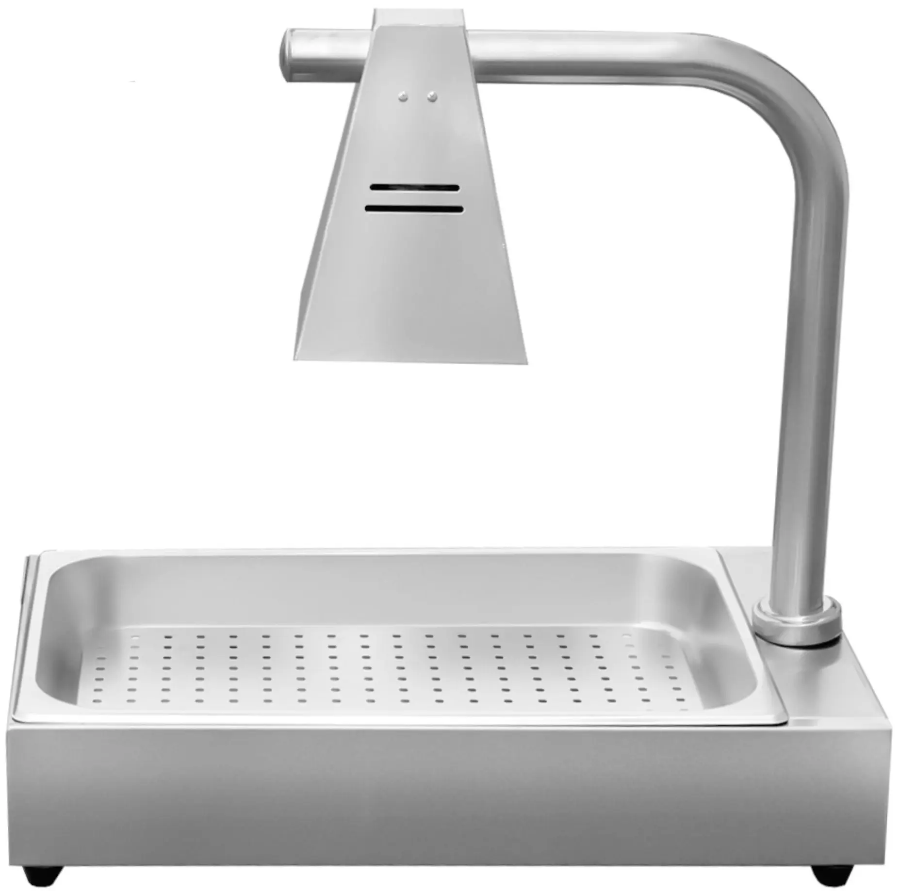 Lampa de mentinere la cald GGM Gastro WBK366-1 (Inox) - 3