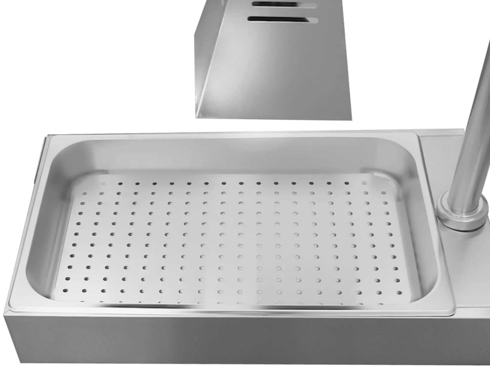 Lampa de mentinere la cald GGM Gastro WBK366-1 (Inox) - 5