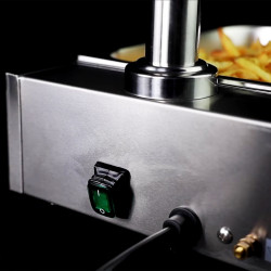 Lampa de mentinere la cald GGM Gastro WBK366-1 (Inox) Thumb