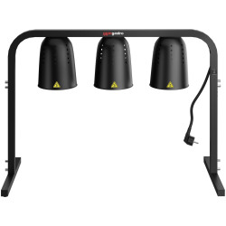 Lampa de mentinere la cald GGM Gastro WLBV3 (Black) Thumb